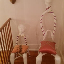 Don't Sit On Me: A Face In Time (Chair) 