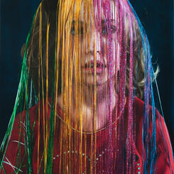 Girl Behind a Tinsel Veil
