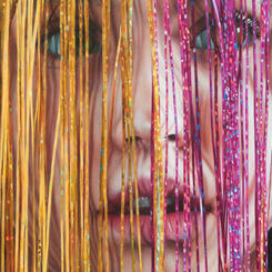 Girl Behind a Tinsel Veil - detail 1