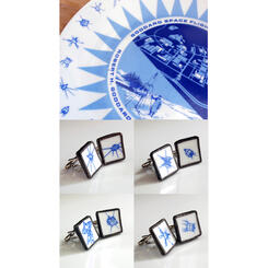 Goddard Space Cuff Links