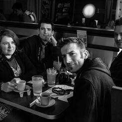 Gunson Roses at Lost City Diner, Baltimore, MD