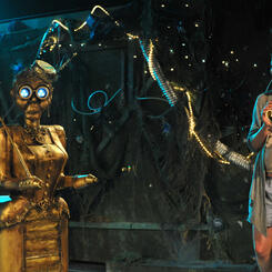 Production Photograph: Jane in Robotforest