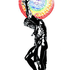 Hercules Holding the Sun and Rainbow