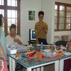 With Hlengi Dube in Durban, South Africa