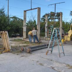 Building the bridge crane