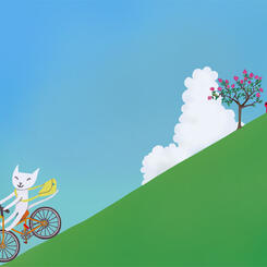 I’ll go up a slope again