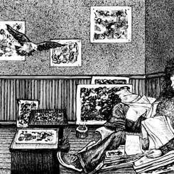 Illustration From Peter Pigeon of Snug Harbor