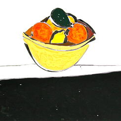 Bowl of Fruit with Avocado