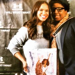 Misty CopeLand and Ginnie McKnight UA Headquarters