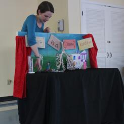 A shot from the final performance