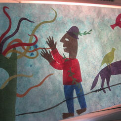 The Holey Land:  A Fable (crankie by Valeska Populoh, score by ellen cherry)