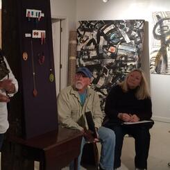 Alle presenting at Focus Group