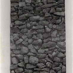 Jannis Kounellis stone wall 2002
