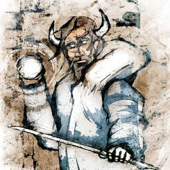Buffalo Man 1(Winter)
