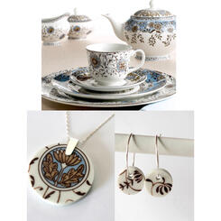 Recycled China Jewelry
