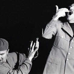 Scene from The water falls.