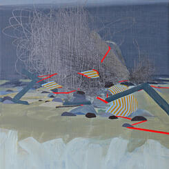 notions of comfort, knocked askew