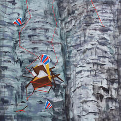 piling wreckage upon wreckage, collect and carry