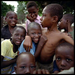 Nigeria, Image No. 32, After the Soccer Game