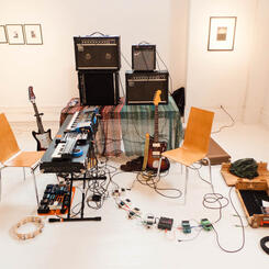 Peals setup at Clocktower Gallery in New York