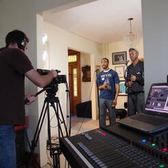 The 5th L performing on "Listen In with ellen cherry" in April 2013
