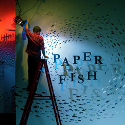 Paper Fish installation