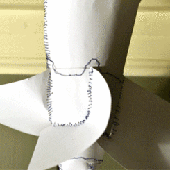  American Powered Paper Turbine (animated GIF)