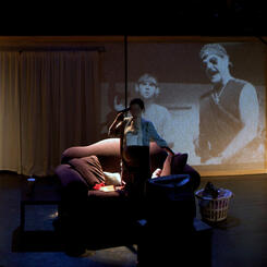 Production Photograph: Entire Act 1 Set