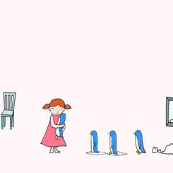 My friends from Antarctica(Letter Paper)