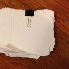 The Gazillionth Draft of Said Manuscript