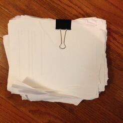 Slightly Better Picture of Said Manuscript