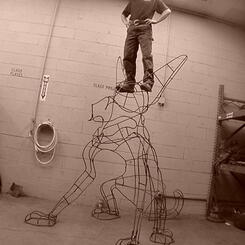 David on Poochifer armature