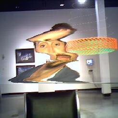 Image created in the Photo Booth installed at DCCA, Summer 2010