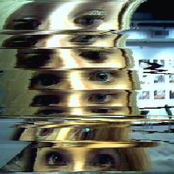 Image created in the Photo Booth installed at the Creative Alliance, Baltimore. Fall 2010