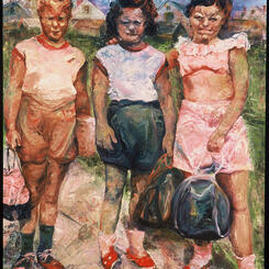 Say Cheese 2000 58 x 50 x 1 oil on canvas