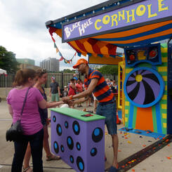 Black Hole Corn Hole