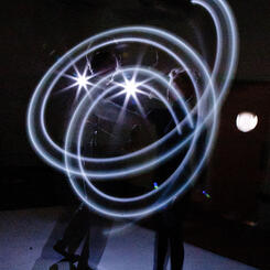 Production Photograph: Poi Dance