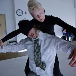 Production Photograph: Human Puppet