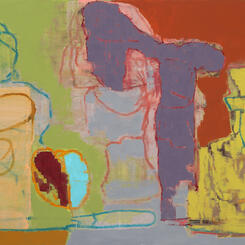 Still Life For Henri Matisse 2015 Oil On Panel 24"x36"