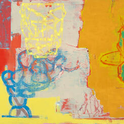 Still Life For Vincent Van Gogh 2015 Oil On Panel 16"x20"