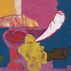 Still Liff For George Herriman 2015 Oil On Panel 16"x20"