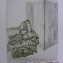 Study for a Huddled Figure