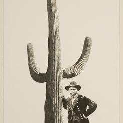Saguaro Warriors, General Grant and a Giant Saguaro, 2007
