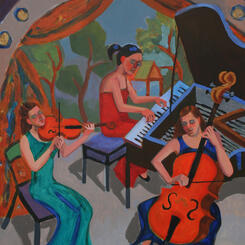 Trio at Evergreen House