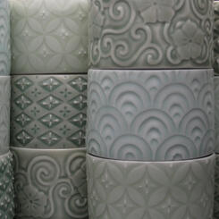 teabowls (pattern detail)