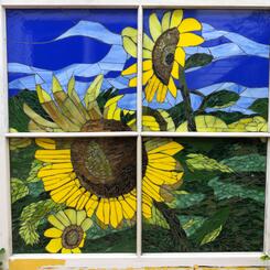 Sunflowers - no backlighting