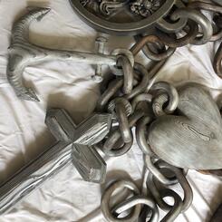 detail, Faith, Hope, and Charity