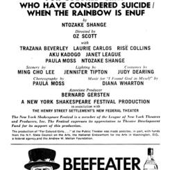 For Colored Girls Inner Page