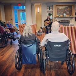 Performer at Medical and Retirement Facilities, 2012 - present