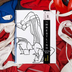 The Wrestling Coloring Book